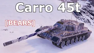World of Tanks Carro da Combattimento 45t - 8 Kills 10,6K Damage