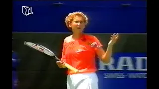 Monica Seles vs. Anke Huber Australian Open 1992 QF (extended)