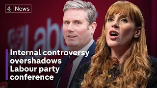 Labour party conference overshadowed by internal controversy