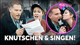 SINGEN & KNUTSCHEN MIT MELINA SOPHIE! | Musik-Quiz auf der Sing-Premiere