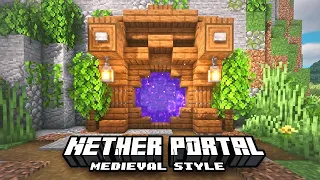 How to build a Nether Portal in Minecraft 1.17 | Nether Portal Design