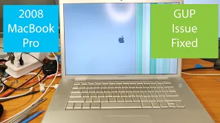 How To Fix 2008 MacBook Pro GPU