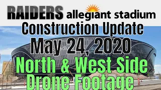 Las Vegas Raiders Allegiant Stadium Construction Update 05 24 2020
