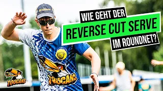 Roundnet | Spikeball Reverse Cut Serve Tutorial | Technik, Tipps und Tricks | Toucans Leipzig