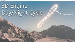 day/night cycle inside my 3D engine