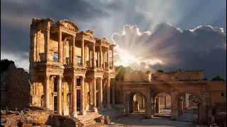 Efeso. Zona Arqueológica: avenida principal, letrinas, biblioteca, teatro y lugar del concilio