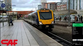 [Northern Class 195 CAF] Manchester Victoria to Leeds via Bradford Interchange