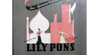 Lily Pons - LAKME - Bell Song (Delibes)