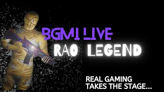 NIGHT CHILL STREAM CONQUEROR LOBBY | LIVE WITH RAO LEGEND GAMING