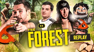 Des FOUS RIRES en forêt ! (The Forest avec Jiraya, LowAn et MrBboy45) #1