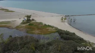 Conneaut harbor drone footage