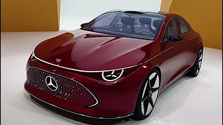 2025 Mercedes Benz Concept CLA Class Luxury Coupe Interior and Exterior in Details