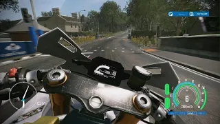 TT Isle of Man: Ride on the Edge 3 -- LAP IN 1st PERSON VIEW ON SBK -- REALISTIC MODE