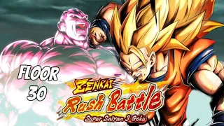 COMPLETE GUIDE ON HOW TO BEAT THE SPARKING RED SUPER SAIYAN 3 GOKU ZENKAI RUSH BATTLE: DB LEGENDS