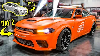 Building An Insane Dodge Charger Hellcat In 2 Days