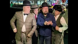 The 3 Stooges at the Hollywood Christmas Parade with Shotgun Tom Kelly