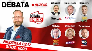 Debata o Polsce [NA ŻYWO] - PiS zablokuje rząd Tuska?