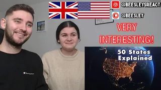 British Couple Reacts to The US Explained: State by State