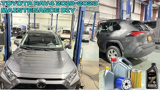 HOW TO CHANGE OIL IN A TOYOTA RAV 4 2019-2023 |TIPS AND TRICK