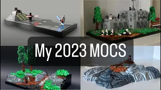 Every LEGO MOC I built in 2023