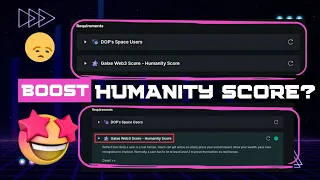 How To Increase Humanity Score? // Galxe Web3 Score // Improve Levels