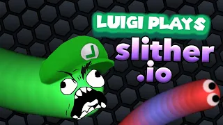 Luigi Plays: SLITHER.IOOO