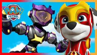 Гигантски лилав робот създава проблеми в града! Не се тревожете!  - PAW Patrol Bulgarian