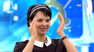 Алёна Россошинская с программой "Настроение". Канал ТВЦ.