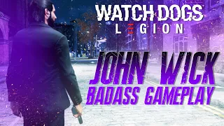 ★JOHN WICK BRUTAL ACTION COMBAT IN WATCH DOGS LEGION★ДЖОН УИК В ВАТЧ ДОГС ЛЕГИОН