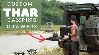 CUSTOM THAR CAMPING DRAWER & KITCHEN BUILD | 2023 | Trip for Two |