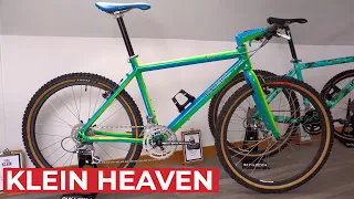 INCREDIBLE Klein Retro Bike collection: Wild paint jobs from the 1990s!