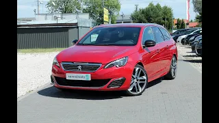 Peugeot 308 GT 2,0 Hdi 180PS Automat 2015 ,masaże, skóra, Navi, Full Led