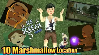 How To Find All Marshmallow Location + Rod's Memories | Ice Scream 5 In Hindi
