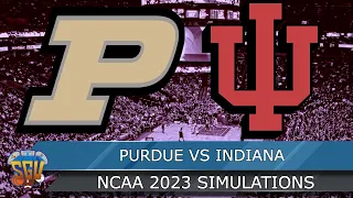 Purdue vs Indiana - College Basketball 2/25/2023 Full Game Highlights - NBA 2K23 Sim