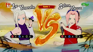 Ino Yamanaka (Genin) Vs Sakura Haruno (Genin) | Naruto Storm 4 - Road To Boruto