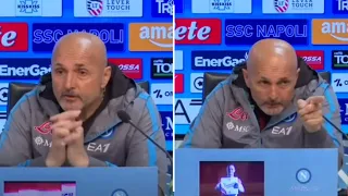 "MA CHE CA**O DICI", Spalletti furioso in conferenza, massacra il giornalista!