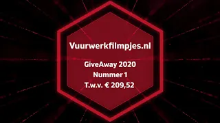 GiveAway 2020 - nummer 1 - Win Vuurwerk aanstekers t.w.v. € 209,52 (AFGELOPEN)