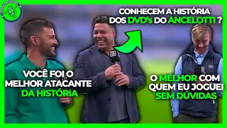 RESENHA ABSURDA COM RONALDO FENÔMENO, GUTI E DAVID VILLA | EL CLÁSSICO REAL MADRID X BARCELONA