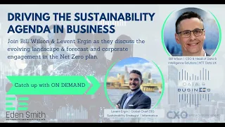 Driving the Sustainability Agenda in Business