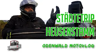 Städtetrip Heusenstamm - Odenwald MotoVlog