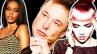 Azealia Banks Shares TEXTS About Grimes and Elon Musk
