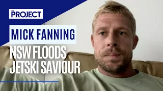 Surfing Champion Mick Fanning Saving Stranded Residents With His Jetski