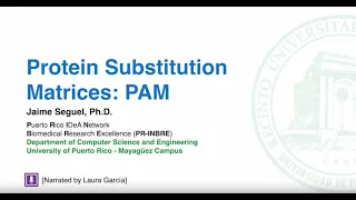 Substitution Matrices: PAM