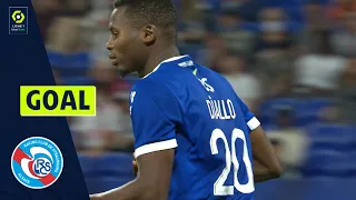 Goal Habib DIALLO (90' +7 pen - RCSA) OLYMPIQUE LYONNAIS - RC STRASBOURG ALSACE (3-1) 21/22