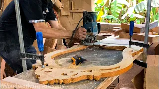 Extremely Skillful Carpentry Skills - Making A Modern Dressing Table Is Extremely Simple