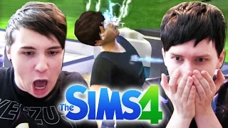 DIL NEARLY DIES - Dan and Phil Play: Sims 4 #5