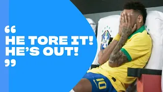 "We Have A Really Strong Team Here" | Neymar's Ankle Injury Against Qatar | All Or Nothing Brazil