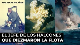 Malvinas | El jefe de los Halcones que diezmaron la flota