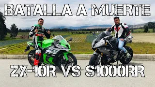 S1000RR VS ZX-10R | BATALLA A MUERTE #FULLGASS