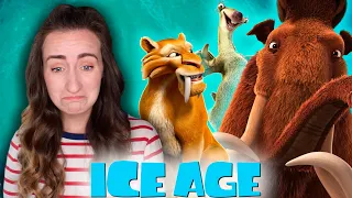 Watching *ICE AGE* for the FIRST time and getting EMOTIONAL (Movie Commentary & Reaction)